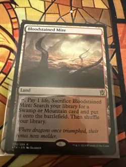 Bloodstained Mire Khans of Tarkir Regular - Image 1