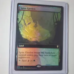 Spire Garden (Extended Art) MTG Battle for Baldur's Gate Foil 606 - Image 1