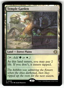 Temple Garden 268 NM MTG Lorwyn Eclipsed Magic - Image 1