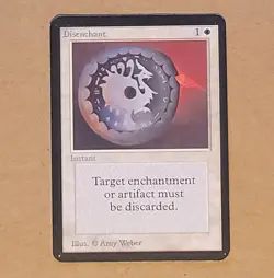 MTG - Magic the Gathering - Alpha Disenchant - LP+ - Image 1