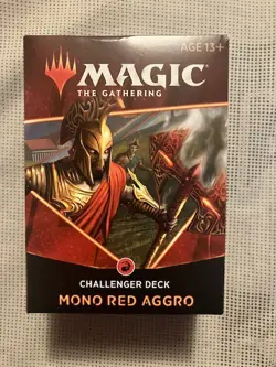 MTG Magic Mono Red Aggro Challenger Deck 2021 Brand New Factory Sealed - Image 1