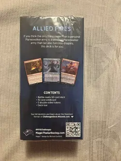 MTG Magic Allied Fires Challenger Deck 2020 New Factory Sealed - Image 2