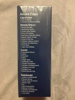 MTG Magic Allied Fires Challenger Deck 2020 New Factory Sealed - Image 3