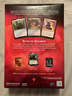 Ruthless Regiment Ikoria: Lair of Behemoths Commander 2020 Sealed Deck New MTG - Image 2