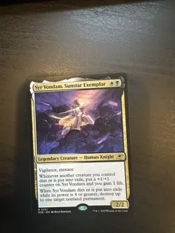Syr Vondam, Sunstar Exemplar Edge of Eternities Regular Mtg Magic The Gathering - Image 1
