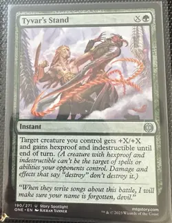 Tyvar's Stand Phyrexia: All Will Be One Regular Mtg Magic The Gathering - Image 1