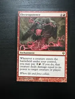 Electropotence Zendikar Regular Mtg Magic The Gathering - Image 1