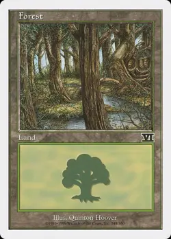 MTG Forest (348) ** Classic Sixth Edition ** English (LP) - Image 1