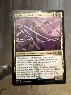 1x Calix Guided By Fate March Of The Machine Aftermath NM Mtg - Image 1