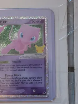 Pokemon TCG Mew EX Celebrations Classic Collection Holo Ultra Rare Card 88/92 - Image 3