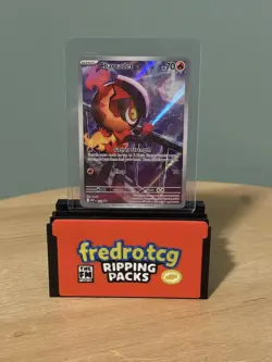 Pokemon Charcadet 022 Me: Mega Evolution Promo Holo Fire TCG Card English - Image 1