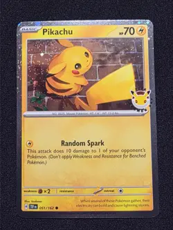 Pikachu (Pokemon Day 2026) 051/162 Miscellaneous Cards & Products Holo - Image 1