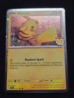 Pikachu (Pokemon Day 2026) 051/162 Miscellaneous Cards & Products Holo - Image 2