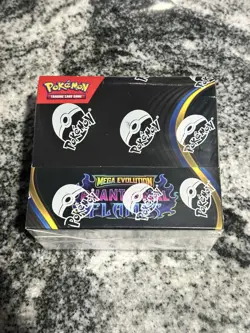 Pokemon TCG Mega Evolution Phantasmal Flames Booster Box English 36 Cards - Image 3
