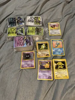 Pokemon Bulk 500+ Lot 100 Holo - 400 Non Holo + 6 Bonus Vintage + Bonus Gifts - Image 2