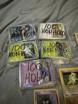 Pokemon Bulk 500+ Lot 100 Holo - 400 Non Holo + 6 Bonus Vintage + Bonus Gifts - Image 3
