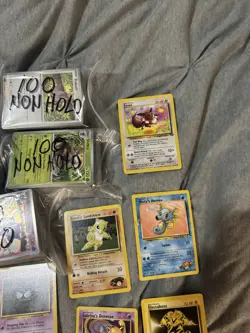 Pokemon Bulk 500+ Lot 100 Holo - 400 Non Holo + 6 Bonus Vintage + Bonus Gifts - Image 5