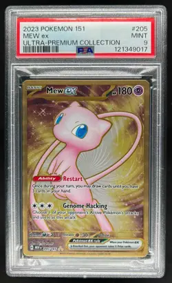 2023 Pokemon SV 151 Mew ex #205/165 PSA 9 - Image 1