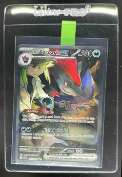 2025 Pokemon Journey Together N's Zoroark ex #185/159 - Image 1