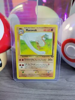 Marowak 39/64 Pokemon TCG Jungle Unlimited Regular Uncommon MP - Image 1