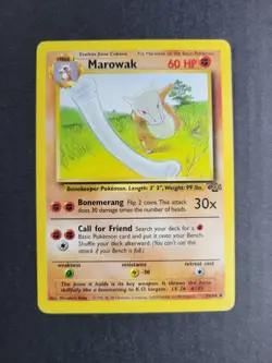 Marowak 39/64 Pokemon TCG Jungle Unlimited Regular Uncommon MP - Image 2