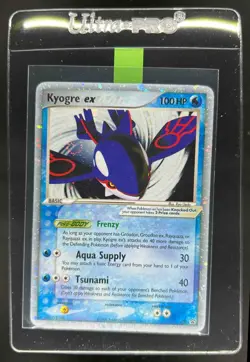 2006 Pokemon Black Star Promos Kyogre EX Holo #037 - Image 1