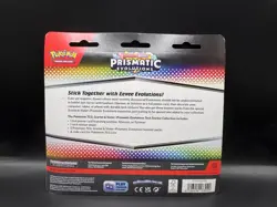 Pokemon Prismatic Evolutions Tech Sticker Collection Lot of 3 Different Blisters - Image 5