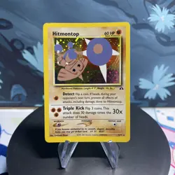 Pokemon Hitmontop 3/75 Neo Discovery Holo LP - Image 1
