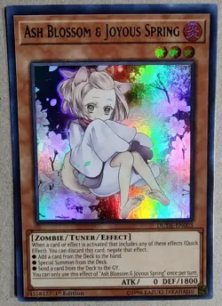 Ash Blossom & Joyous Spring -UR- Yu-Gi-Oh! - DUDE-EN003 - 1st Ed. -NM- Free Ship - Image 1