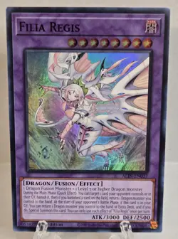 Yugioh Filia Regis ALIN-EN037 Super Rare Foil Alliance Insight - NM - Image 1