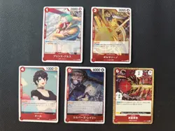 One Piece TCG English 32 R and SR card lot - Image 2