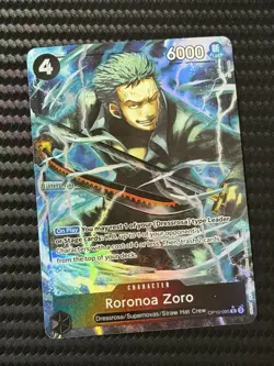 One Piece TCG Card Game Roronoa Zoro Alt Art OP10-095 English - Image 1