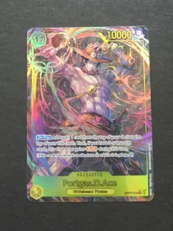 One Piece Card Game Portgas.D.Ace OP07-119 SEC Alt Art - Image 1