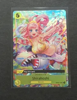 Shirahoshi OP03-116 Premium Collection Bandai Games Fest 23-24 Promo One Piece - Image 1