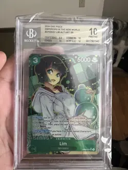 BGS 10 Lim Alt Art SR 2024 One Piece Emperors In The New World - Image 1