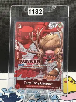 Tony Tony Chopper RARE WINNER CHAMPIONSHIP ALT ART OP04-010 ONE PIECE TCG (1182) - Image 1