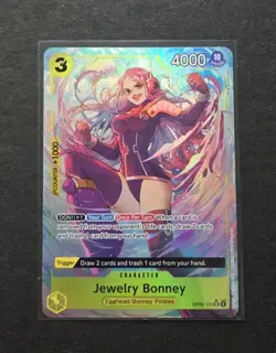 Jewelry Bonney OP08-105 - Two Legends Alt Art English ONE PIECE - Image 1