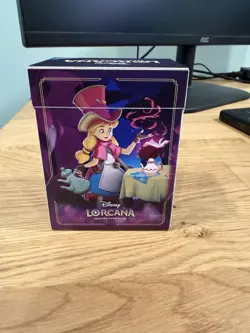 Disney Lorcana Alice Tea Alchemist Deck Box - League Promo - Shimmering Skies - Image 2