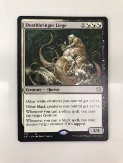 Deathbringer Liege MTG Magic the Gathering Card NM Near Mint Commander C21 - Image 1