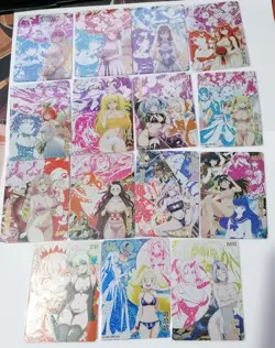 15x Goddess Story Mixed Anime Waifu Bundle Cards - Image 1