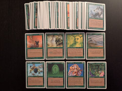 4TH EDITION * Green Lot of 125: Gaea's Liege, Titania's Song * NM/Unplayed * MtG - Image 1