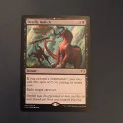 MTG Deadly Rollick 042/322 - Commander 2020 (C20) - Regular - NM - Image 1