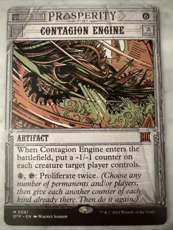 Contagion Engine Outlaws of Thunder Junction: Breaking News Regular - Image 1