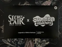 SpongeBob SquarePants Legends of Bikini Bottom Sealed Foil (Secret Lair) MTG - Image 1