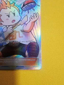 Sophocles Full Art Trainer 146/147 Burning Shadows Pokemon Card NM EXC - Image 2