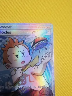 Sophocles Full Art Trainer 146/147 Burning Shadows Pokemon Card NM EXC - Image 5