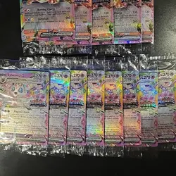 Lot Of 13 Pokemon Prismatic Evolutions Stamped Promos Sealed Sylveon And Flareon - Image 3