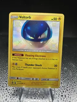 Voltorb - SV13/SV94 - Hidden Fates: Shiny Vault - Holo- Rare - Pokemon TCG 2019 - Image 1