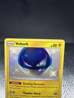 Voltorb - SV13/SV94 - Hidden Fates: Shiny Vault - Holo- Rare - Pokemon TCG 2019 - Image 3