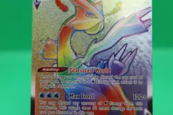 Pokemon TCG Kyurem VMAX 197/196 Lost Origin Rainbow Secret Rare NM/MT Condition - Image 3